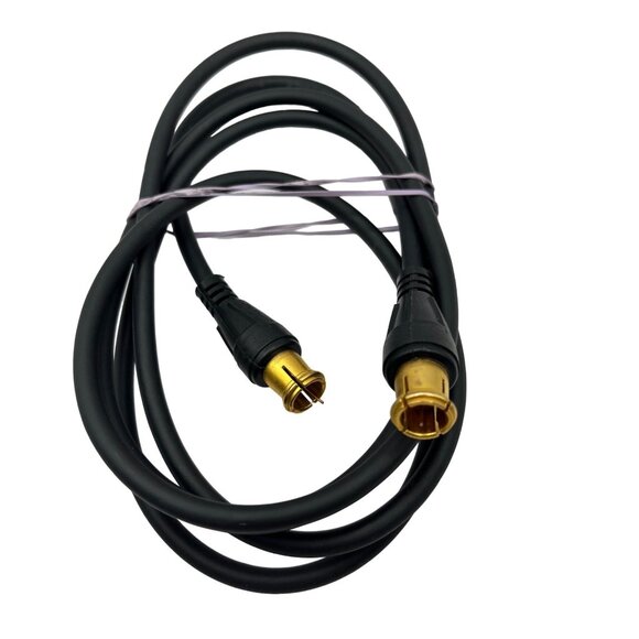 High-Quality Coaxial Cable With Gold-Plated Connectors - 48 Inches Long 48c - Picture 2 of 3